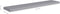 vidaXL - Wandschappen - zwevend - 4 - st - 120x23,5x3,8 - cm - MDF - grijs