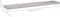vidaXL - Wandschappen - zwevend - 4 - st - 120x23,5x3,8 - cm - MDF - betongrijs