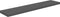 vidaXL - Wandschappen - zwevend - 4 - st - 120x23,5x3,8 - cm - MDF - hoogglans - grijs