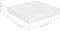 vidaXL - Wandschappen - zwevend - 4 - st - 23x23,5x3,8 - cm - MDF - hoogglans - wit