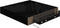 vidaXL - Wandschappen - zwevend - 4 - st - 23x23,5x3,8 - cm - MDF - hoogglans - zwart