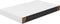 vidaXL - Wandschappen - zwevend - 4 - st - 40x23x3,8 - cm - MDF - hoogglans - wit