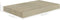vidaXL - Wandschappen - zwevend - 4 - st - 40x23x3,8 - cm - MDF - eikenkleurig