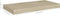 vidaXL - Wandschappen - zwevend - 4 - st - 50x23x3,8 - cm - MDF - eikenkleurig
