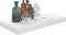 vidaXL - Wandschappen - zwevend - 4 - st - 50x23x3,8 - cm - MDF - hoogglans - wit