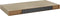 vidaXL - Wandschappen - zwevend - 4 - st - 50x23x3,8 - cm - MDF - eikenkleurig