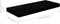 vidaXL - Wandschappen - zwevend - 4 - st - 60x23,5x3,8 - cm - MDF - hoogglans - zwart