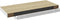 vidaXL - Wandschappen - zwevend - 4 - st - 60x23,5x3,8 - cm - MDF - eikenkleurig - wit