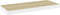 vidaXL - Wandschappen - zwevend - 4 - st - 60x23,5x3,8 - cm - MDF - eikenkleurig - wit