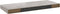 vidaXL - Wandschappen - zwevend - 4 - st - 60x23,5x3,8 - cm - MDF - betongrijs