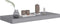 vidaXL - Wandschappen - zwevend - 4 - st - 60x23,5x3,8 - cm - MDF - grijs