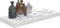 vidaXL - Wandschappen - zwevend - 4 - st - 60x23,5x3,8 - cm - MDF - hoogglans - wit