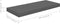 vidaXL - Wandschappen - zwevend - 4 - st - 60x23,5x3,8 - cm - MDF - hoogglans - grijs