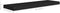 vidaXL - Wandschappen - zwevend - 4 - st - 80x23,5x3,8 - cm - MDF - zwart