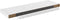 vidaXL - Wandschappen - zwevend - 4 - st - 80x23,5x3,8 - cm - MDF - eikenkleurig - wit