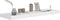 vidaXL - Wandschappen - zwevend - 4 - st - 80x23,5x3,8 - cm - MDF - wit