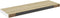 vidaXL - Wandschappen - zwevend - 4 - st - 80x23,5x3,8 - cm - MDF - eikenkleurig - wit