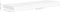 vidaXL - Wandschappen - zwevend - 4 - st - 80x23,5x3,8 - cm - MDF - wit