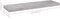 vidaXL - Wandschappen - zwevend - 4 - st - 80x23,5x3,8 - cm - MDF - betongrijs