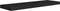 vidaXL - Wandschappen - zwevend - 4 - st - 80x23,5x3,8 - cm - MDF - zwart