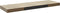 vidaXL - Wandschappen - zwevend - 4 - st - 80x23,5x3,8 - cm - MDF - eikenkleurig