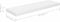 vidaXL - Wandschappen - zwevend - 4 - st - 80x23,5x3,8 - cm - MDF - hoogglans - wit