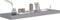 vidaXL - Wandschappen - zwevend - 4 - st - 80x23,5x3,8 - cm - MDF - grijs