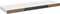 vidaXL - Wandschappen - zwevend - 4 - st - 80x23,5x3,8 - cm - MDF - wit