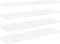 vidaXL - Wandschappen - zwevend - 4 - st - 90x23,5x3,8 - cm - MDF - eikenkleurig - wit