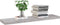 vidaXL - Wandschappen - zwevend - 4 - st - 90x23,5x3,8 - cm - MDF - betongrijs