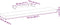 vidaXL - Wandschapppen - 4 - st - 110x23,5x4 - cm - bewerkt - hout