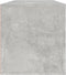 vidaXL - Wandschoenenkast - 100x35x38 - cm - bewerkt - hout - betongrijs