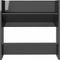 vidaXL - Wandschoenenkast - 60x18x60 - cm - bewerkt - hout - hoogglans - grijs