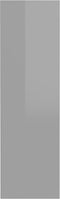 vidaXL - Wandschoenenkast - 60x18x60 - cm - bewerkt - hout - hoogglans - grijs