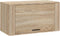 vidaXL - Wandschoenenkast - 70x35x38 - cm - bewerkt - hout - sonoma - eiken