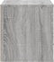 vidaXL - Wandschoenenkast - 70x35x38 - cm - bewerkt - hout - sonoma - eiken