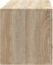 vidaXL - Wandschoenenkast - 70x35x38 - cm - bewerkt - hout - sonoma - eiken
