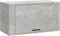 vidaXL - Wandschoenenkast - 70x35x38 - cm - bewerkt - hout - betongrijs