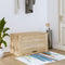 vidaXL - Wandschoenenkast - 70x35x38 - cm - bewerkt - hout - zwart