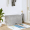 vidaXL - Wandschoenenkast - 70x35x38 - cm - massief - grenenhout - gerookt - eiken
