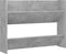 vidaXL - Wandschoenenkast - 80x18x60 - cm - bewerkt - hout - betongrijs