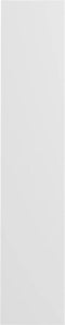 vidaXL - Wandschoenenkast - 80x18x90 - cm - bewerkt - hout - wit