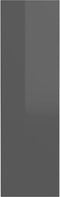 vidaXL - Wandschoenenkasten - 2 - st - 80x18x60 - cm - hout - hoogglans - grijs