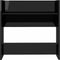 vidaXL - Wandschoenenkasten - 4 - st - 60x18x60 - cm - hout - hoogglans - zwart