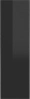 vidaXL - Wandschoenenkasten - 4 - st - 60x18x60 - cm - hout - hoogglans - zwart