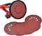 vidaXL - Wandschuurmachine - rood - 750 - W
