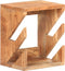 vidaXL - Wandskateboardhouder - 25x20x30 - cm - massief - acaciahout