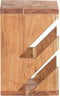 vidaXL - Wandskateboardhouder - 25x20x30 - cm - massief - acaciahout