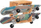 vidaXL - Wandskateboardhouder - 25x20x30 - cm - massief - acaciahout