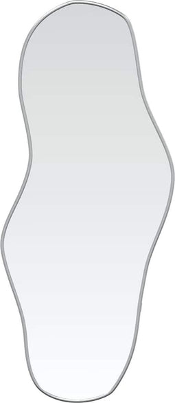 vidaXL - Wandspiegel - 100x45 - cm - zilverkleurig